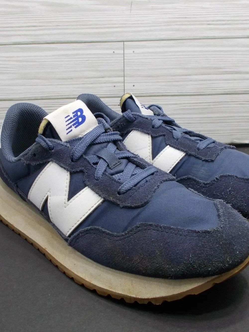 New Balance 237 Shoes Mens 5.5 Womens 7 Navy White